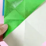 종이접기 색상지 10가지 색상 50매 15cm 광택지 종이학 만들기 미술용