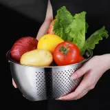 304스텐 세척볼 채반(22.5cm) 야채세척