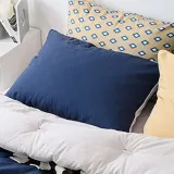 해피니 수플레 소프트마이크로 워싱 베개커버 50x70cm (네이비) (베개솜 별매)