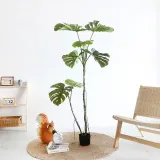인테리어 인조 나무 몬스테라 조화 장식(160cm)
