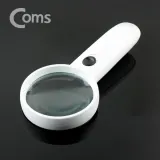 LED 조명 확대경 손잡이 돋보기 4배율 렌즈 65mm