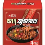 농심 사천짜파게티 137g X 4ea