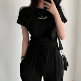 여성 여름 캐주얼 반팔 조거팬츠 편한 셋업