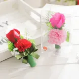 장미 카네이션 코사지 비누꽃 어버이날 스승의날 선물