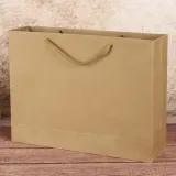 무지 가로형 쇼핑백(브라운)(40x30cm)/종이쇼핑백