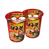 미니컵 용기포장 라면 30개입 박스