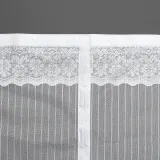 스트라이프 문 모기장(90x200cm) (화이트)