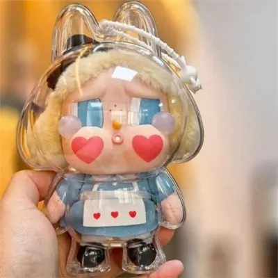 투명 인형 케이스 아크릴 인형 커버 방지 보호 피규어 전시 수집 먼지 오염 키링