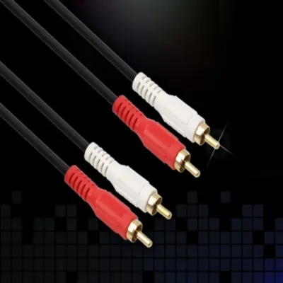 RCA 2선 3m 스피커선 AV케이블 스테레오케이블 영상케이블 av케이블
