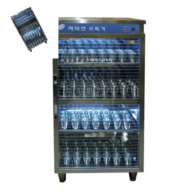 컵소독기 일반형 150개 610x480x1280mm 컵건조기 자외선소독기 살균소독기 자외선살균기