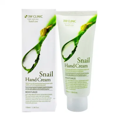 3W 클리닉 모이스처 라이징 핸드크림 달팽이 스네일 100ml