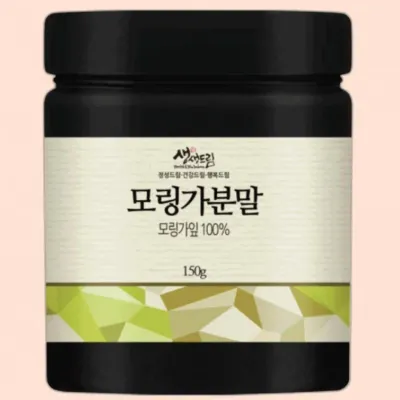 샐러드 모링가 분말 가루 150g 금속 이물 제거 식이섬유 스무디