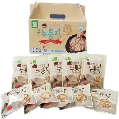 찹쌀 가마솥 60g10입 누룽지 즉석밥 간편 찹쌀밥 가마솥밥 밥류 간편