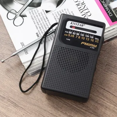 시그널 AMFM 휴대 라디오(블랙)/재입고