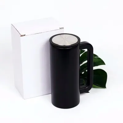 이중진공 손잡이 350ml 스텐 각인 텀블러 휴대용 물병