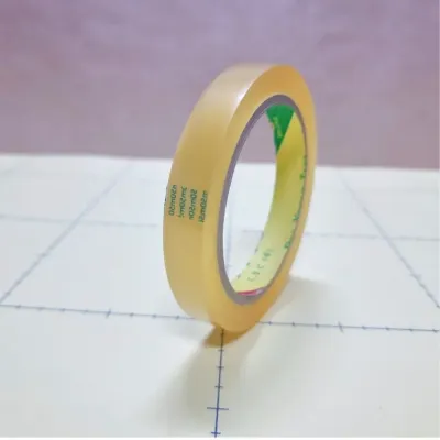1롤 투명 15mmX50m 물레방아 커터기 리필 강력접착 중포장