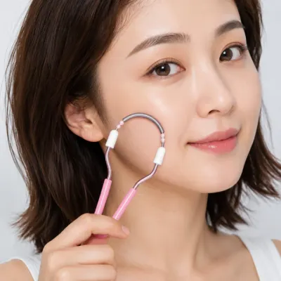 얼굴 솜털제거기 잔털 정리 스프링 제모