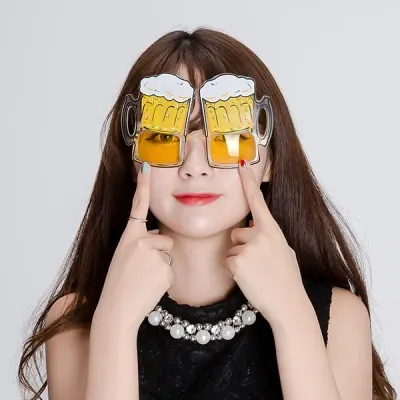 맥주잔안경 파티 소품 행사 썬글라스 생일 축하 행사