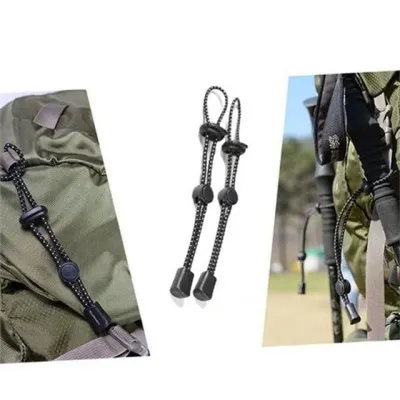 등산 스틱 로프 홀더 등산 스틱 고정 끈 휴대 배낭 캠핑 산행 걸이 아웃도어 스트랩 휴대용 배낭용 외부