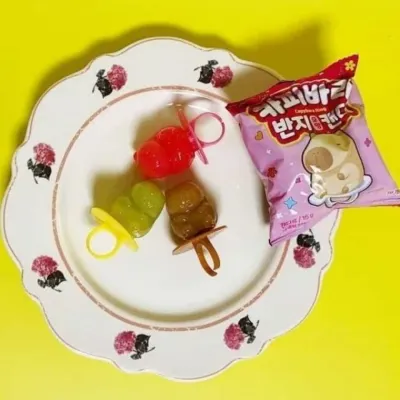 반지캔디 15g 24개 레몬맛사탕 포도맛사탕 카피바라굿즈