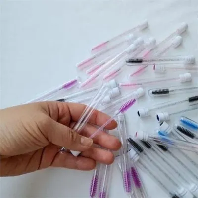 일회용 마스카라 브러쉬 마스카라 스크류 브러쉬 메이크업 휴대용 눈썹 도포 클리너 속눈썹 세척 정리 뷰러