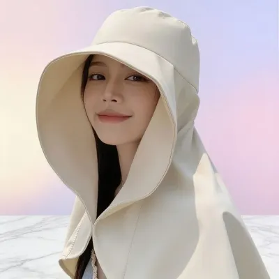 여성 숄 선캡 자외선차단모자 등산 캠핑 아웃도어모자 야외활동 여름