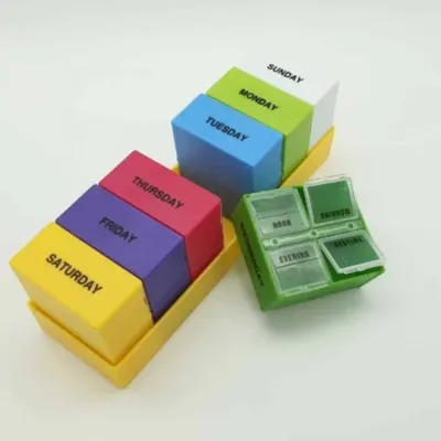 일주일 요일약통 약보관통 미니약통 일주일알약통