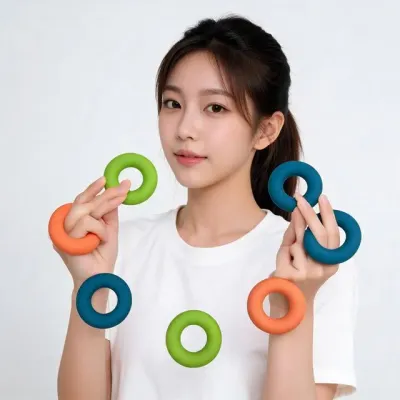 실리콘 손그립 헬스 장갑 웨이트 트레이닝 기구 악력 보조 스트랩 헬스장