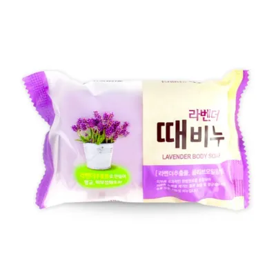 라벤더 때비누 1개 바디스크럽 샤워비누 목욕비누 향수때비누