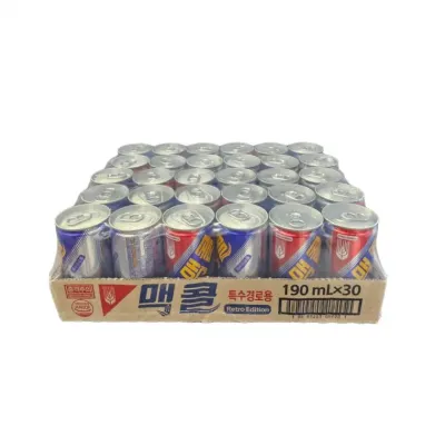 일화 맥콜 미니 캔 음료 190ml x 30개입 음료수 음료 탄산음료
