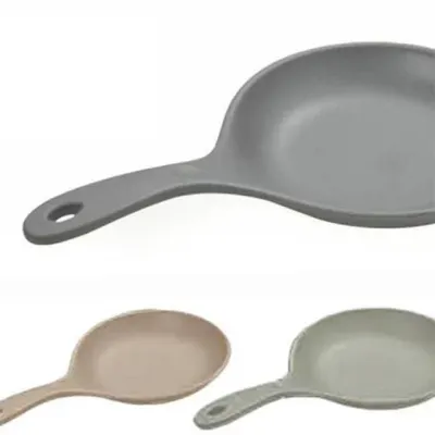 다용도 손잡이 앞접시 야외용 캠핑 앞접시 플레이팅 식기 반찬 원형