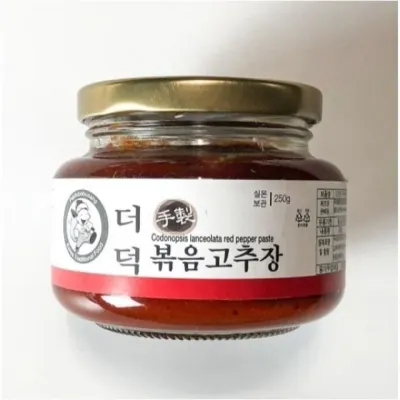 팔도보부상 더덕볶음고추장(500g) 매운맛 팔도보부상 한식 가공