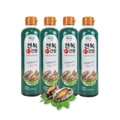 2026년 추석 명절 웰크리 맛더한 전복 만능 어간장 500ml 4개 세트