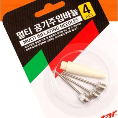 스타 공기 주입 바늘 핀 에어 공 주사기 볼 주입기 4p