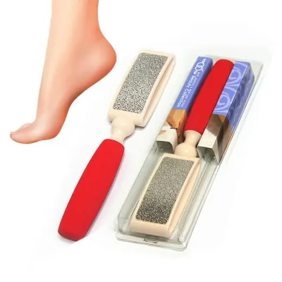 화아 발미인 발각질제거기 뷰티1p양면803 소본각질제거기-양면각질제거 미세각질제거 굳은살