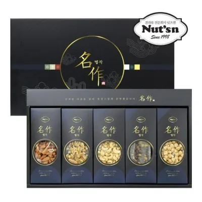 명작 12호 견과류 5종 선물세트 추석 명절 답례품