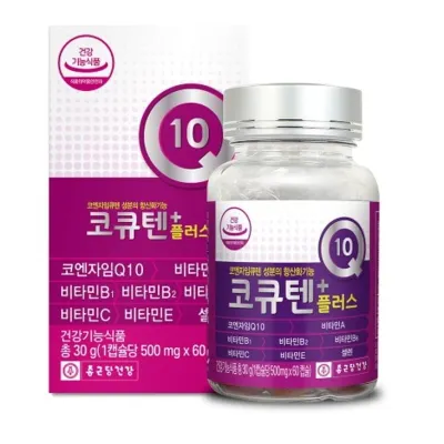 종근당건강 코큐텐 플러스 500mg x 60캡슐