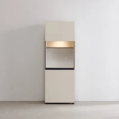 가구산책 빌트인 LED 홈카페 수납장 600 WD103