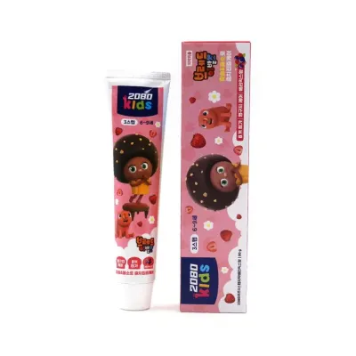 2080키즈 3Step 캐릭터 초등치약 어린이 구강관리 애경치약 베리믹스향 80g