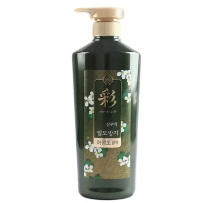 힘없이 빠지는 모발 자소엽 녹차잎 어성초 샴푸 520ml