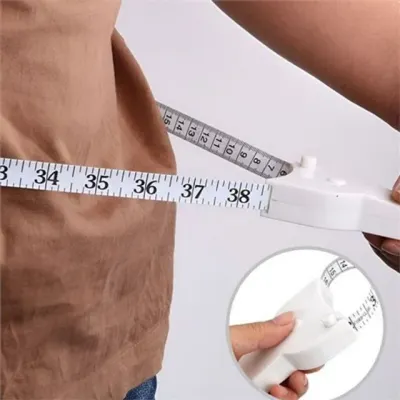 휴대용 자동 줄자 자동 조임 신체 줄자 원터치 헬스용 다이어트 바디용 둘레 간편 소형