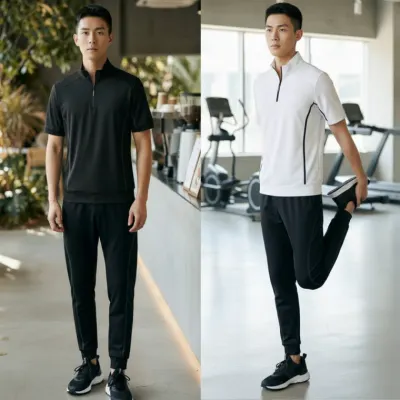 남자 여름 운동복 집업 트레이닝 러닝복 세트 짐웨어 헬스복 조거팬츠 체육복 바지