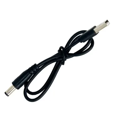 USB전원케이블 5V DC전원공급 5.5x2.1 (0.5M)