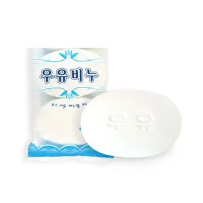 1봉(3개입) 우유향 세안비누 우유비누 세수비누 클렌징비누 페이셜비누 고체비누
