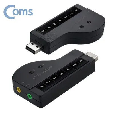 외장형 USB 사운드카드 오디오 컨버터 마이크 스피커 디지털 USB사운드