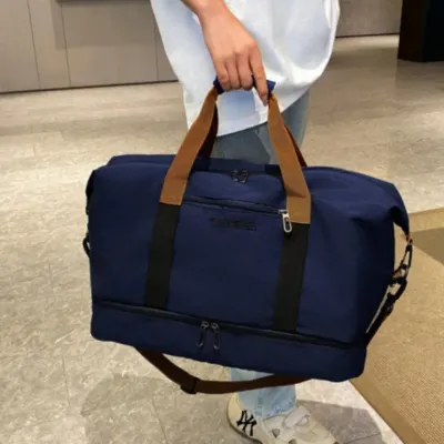 대용량 여행용 보스턴백 캠핑 짐 가방 운동 신발 수납 캐리어 결합 슬롯