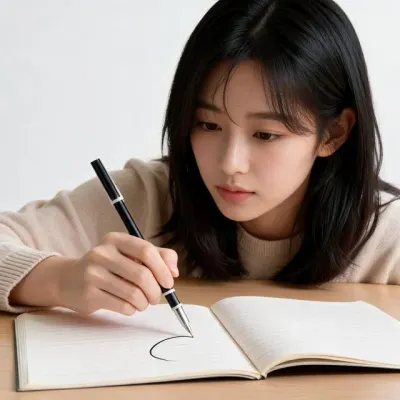 황동 볼펜 필기구 이니셜 선물용 사무실 데일리 필기용 잉크 리필심 포함