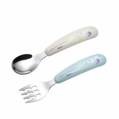 무민 스푼 포크 세트 13cm 어린이집준비물 소형포크세트 어린이집포크