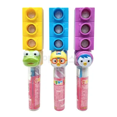 뽀로로 신호등 놀이 비타톡톡 3g x 3개 (랜덤) 어린이 비타민C