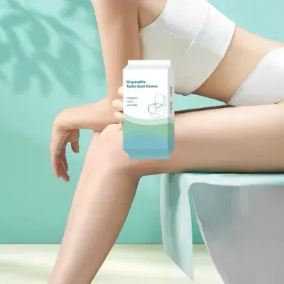 [마카담아]휴대용 변기커버 / 일회용 / 개별포장 / 대형변기커버 / 변기시트 / 위생시트 / 공중화장실시트
